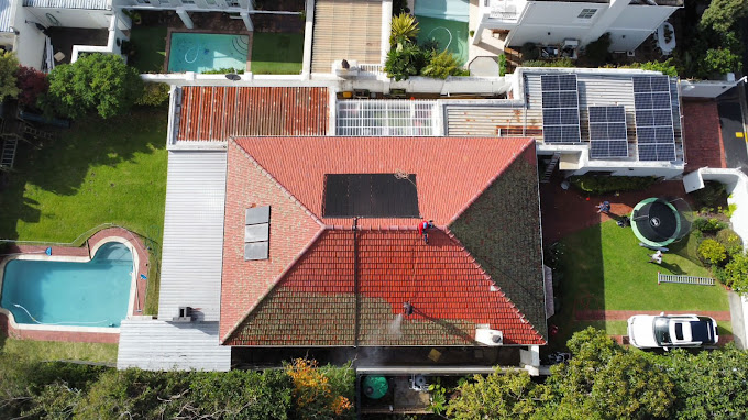 Professional roof cleaning service in Cape Town