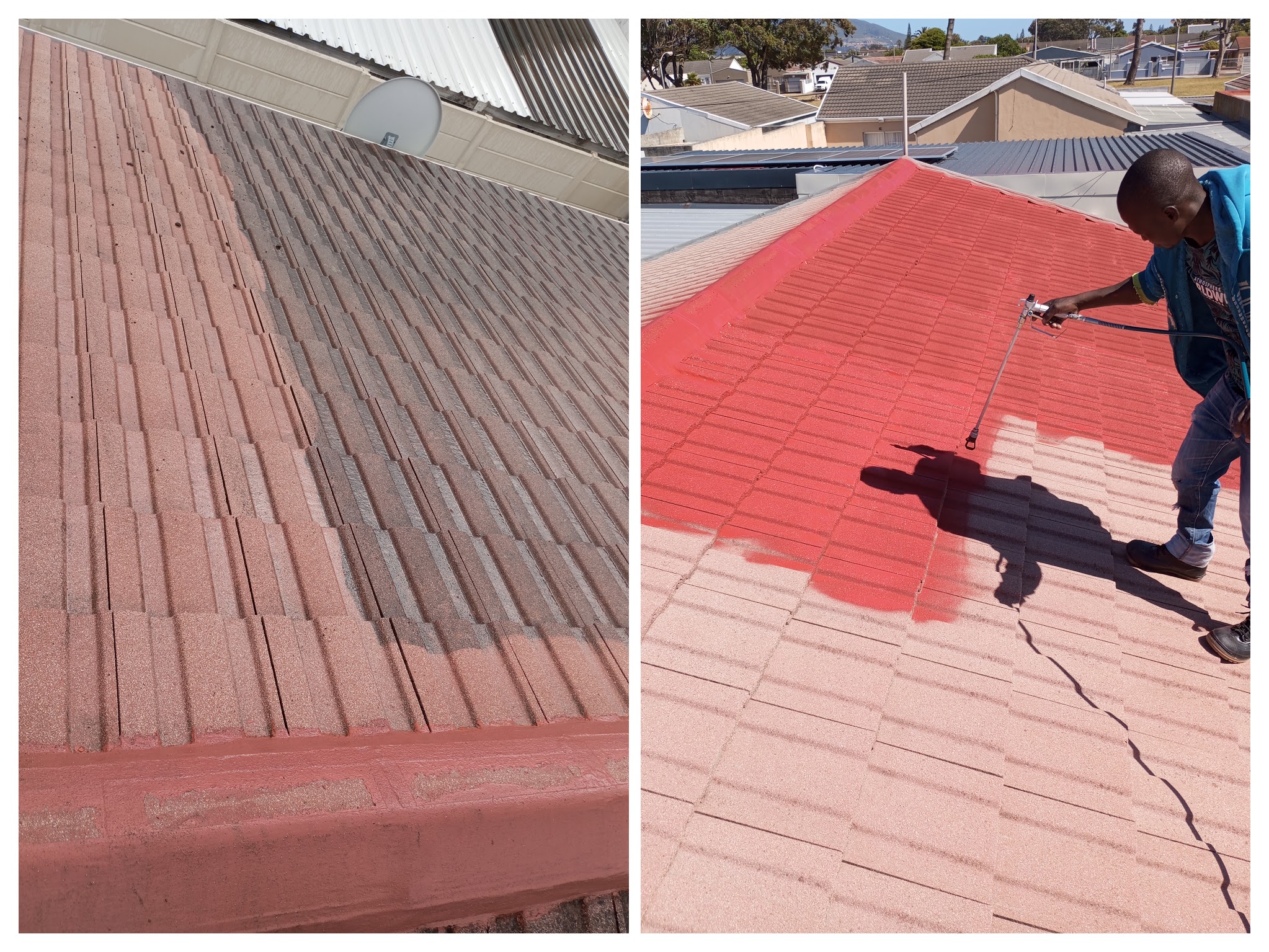 Professional roof painting service in Cape Town